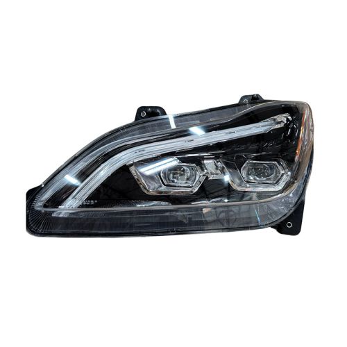 Headlight Assy Black for Next Gen Kenworth